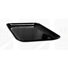 PLAT MELAMINE NOIR AVEC ANGLES ROND H15MM Accueil 8296X