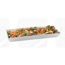 PLATEAU DE PRESENTATION RECTANGULAIRE MELAMINE BLANC GAMME PLATERIE MELAMINEE 22037