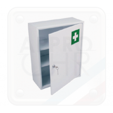 ARMOIRE A PHARMACIE EN METAL 1 PORTE PREMIERS SECOURS 107001