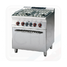 PIANO A GAZ 4 FEUX SUR FOUR A GAZ Accueil CF4-78GP