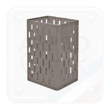 POUBELLE INOX PERFOREE A FIXER SUR LAVE-MAINS HYGIENE DES MAINS 520901