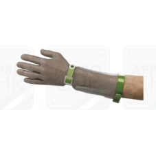 GANTS COTTE DE MAILLE AMBIDEXTRES AVEC MANCHETTE EN INOX GANTS ET TABLIERS DE PROTECTION 0GCM.130.X2